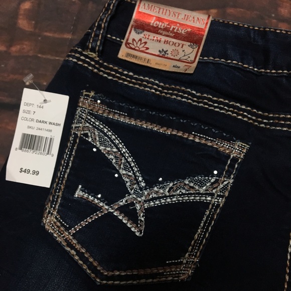Amethyst Jeans Denim - Women’s Amethyst Jeans Slim Boot (NWT)